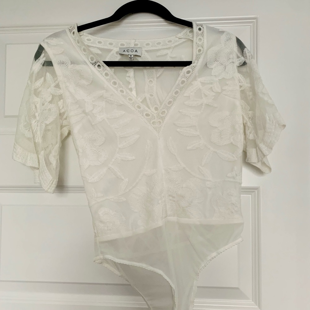 ACOA White Body Suit